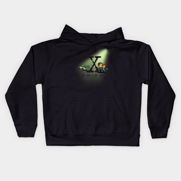 The Truth Is Out There Scully Kids Hoodie by NerdShizzle